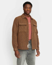 Load image into Gallery viewer, Revolution Men&#39;s Utility Overshirt in Brown
