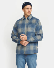 Load image into Gallery viewer, Revolution Men&#39;s Zip Overshirt in Blue
