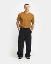 Load image into Gallery viewer, Revolution Men&#39;s Wide Worker Trouser in Black
