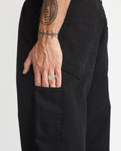 Load image into Gallery viewer, Revolution Men&#39;s Wide Worker Trouser in Black
