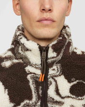 Load image into Gallery viewer, Revolution Men&#39;s Printed Teddy Jacket in Brown
