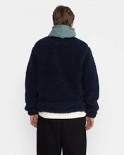 Load image into Gallery viewer, Revolution Men&#39;s Heavy Teddy Jacket in Navy
