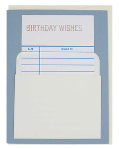 Regional Assembly of Text Library Birthday Card