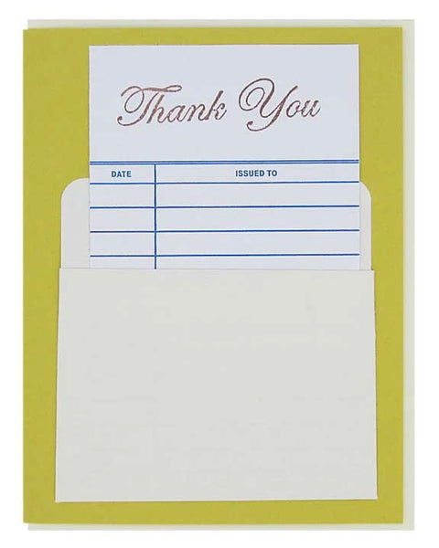 Regional Assembly of Text Library Thank You Card