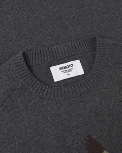 Wemoto Men's Johnson Sweater in Dark Grey