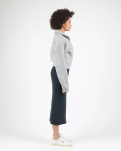 Wemoto Women's Sid Sweater in Heather Grey