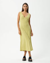 Load image into Gallery viewer, Afends Women&#39;s Amaya Maxi Dress in Lemongrass
