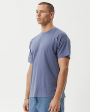 Load image into Gallery viewer, Afends Men&#39;s Foundation Boxy Tee in Washed Marlin
