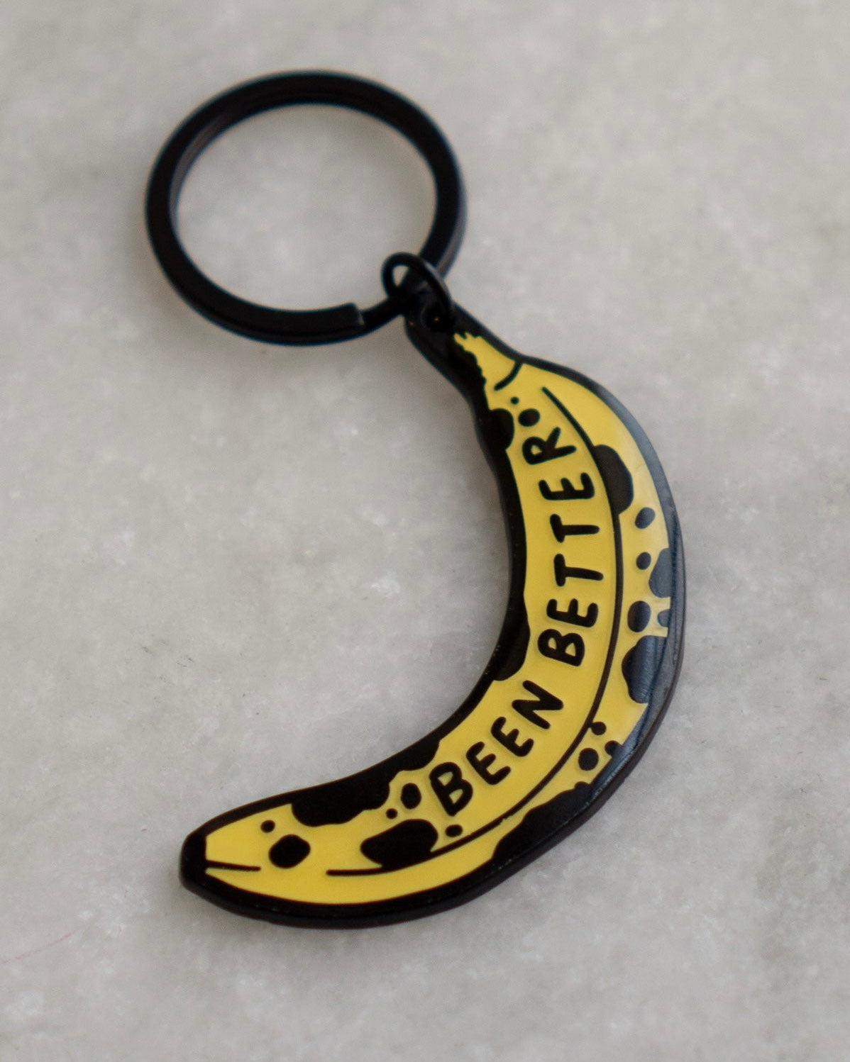 Stay Home Club Been Better Banana Keychain