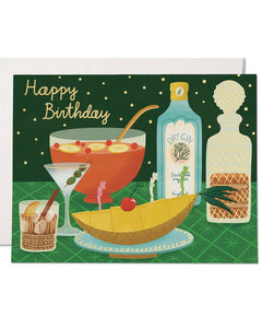 Red Cap Cards Boozy Birthday Card