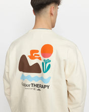 Load image into Gallery viewer, Revolution Men&#39;s Therapy Printed Sweatshirt in Off White
