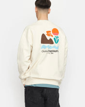 Load image into Gallery viewer, Revolution Men&#39;s Therapy Printed Sweatshirt in Off White
