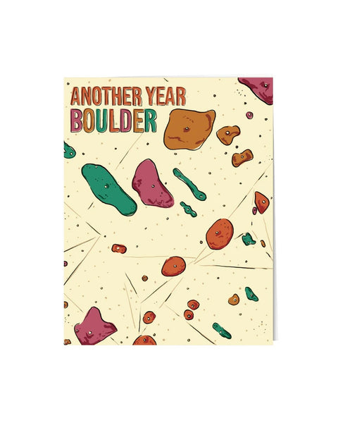 Paper Protégé Another Year Boulder Birthday Card