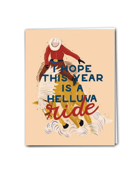 Paper Protégé Helluva Ride Card