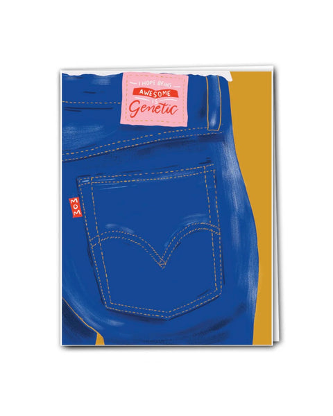 Paper Protégé Mom Jeans Card