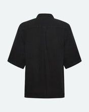 Load image into Gallery viewer, Minimum Men&#39;s Lando Linen Shirt in Caviar
