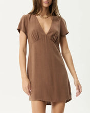 Load image into Gallery viewer, Afends Women&#39;s Hartley Mini Dress in Cinnamon
