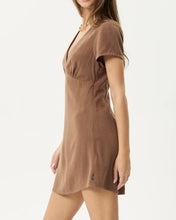 Load image into Gallery viewer, Afends Women&#39;s Hartley Mini Dress in Cinnamon
