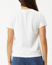 Load image into Gallery viewer, Afends Women&#39;s On Top Tee in White
