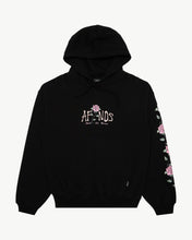 Load image into Gallery viewer, Afends Men&#39;s Smell The Roses Hoodie in Black
