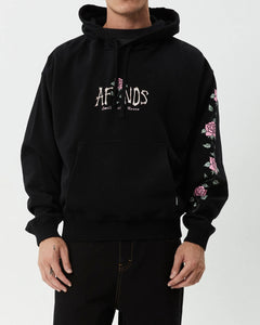 Afends Men's Smell The Roses Hoodie in Black