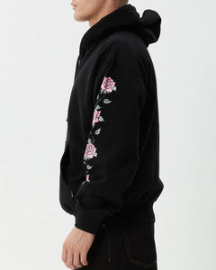 Afends Men's Smell The Roses Hoodie in Black