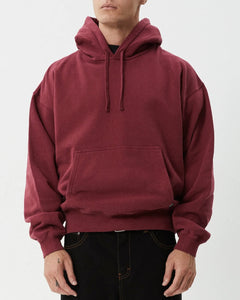 Afends Genesis Hoodie in Washed Burgundy