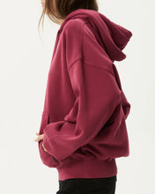 Load image into Gallery viewer, Afends Genesis Hoodie in Washed Burgundy

