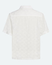 Load image into Gallery viewer, Minimum Men&#39;s Hayden Broderie Anglaise Shirt in Coco Milk
