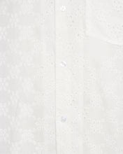 Load image into Gallery viewer, Minimum Men&#39;s Hayden Broderie Anglaise Shirt in Coco Milk
