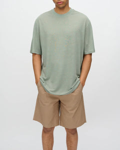 Minimum Men's Lono Relaxed T-Shirt in Iceberg Green