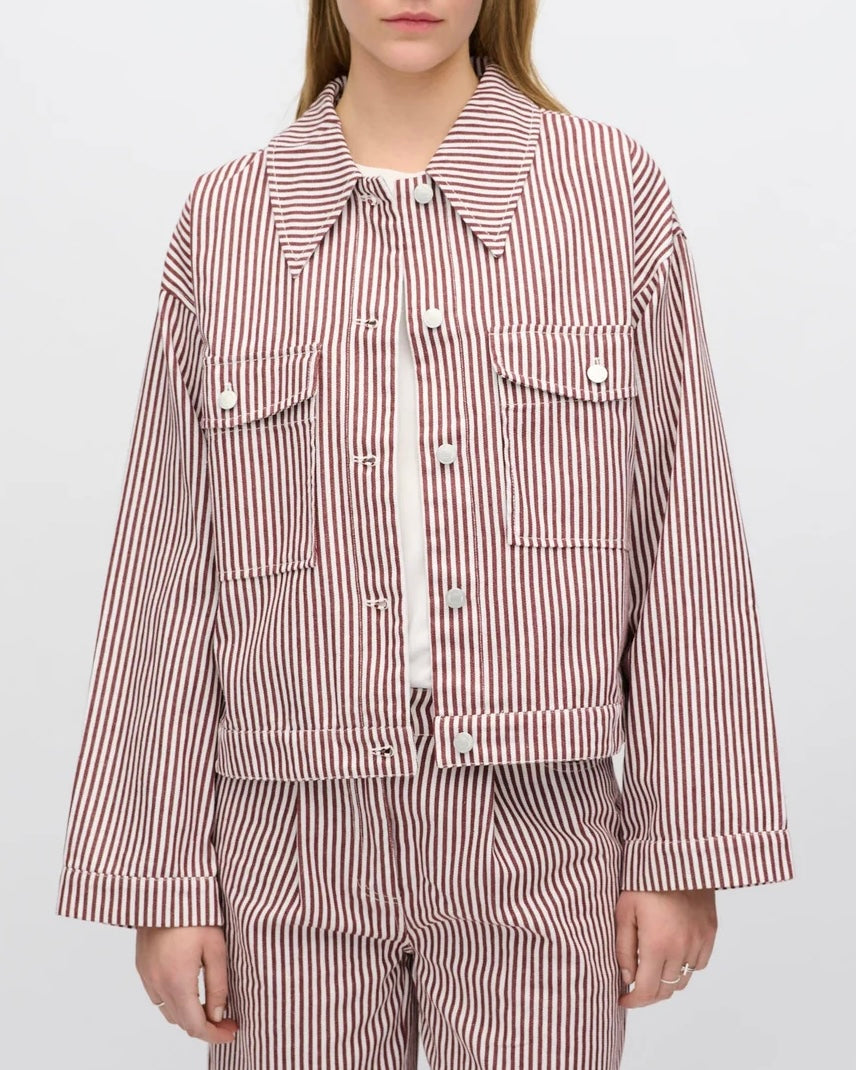 Minimum Women's Malenes Jacket in Coco Milk