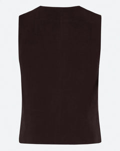Minimum Women's Melina Vest in French Roast