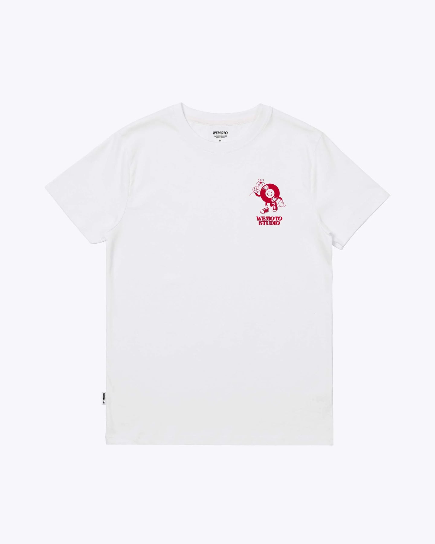 Wemoto Men's Record T-Shirt in White
