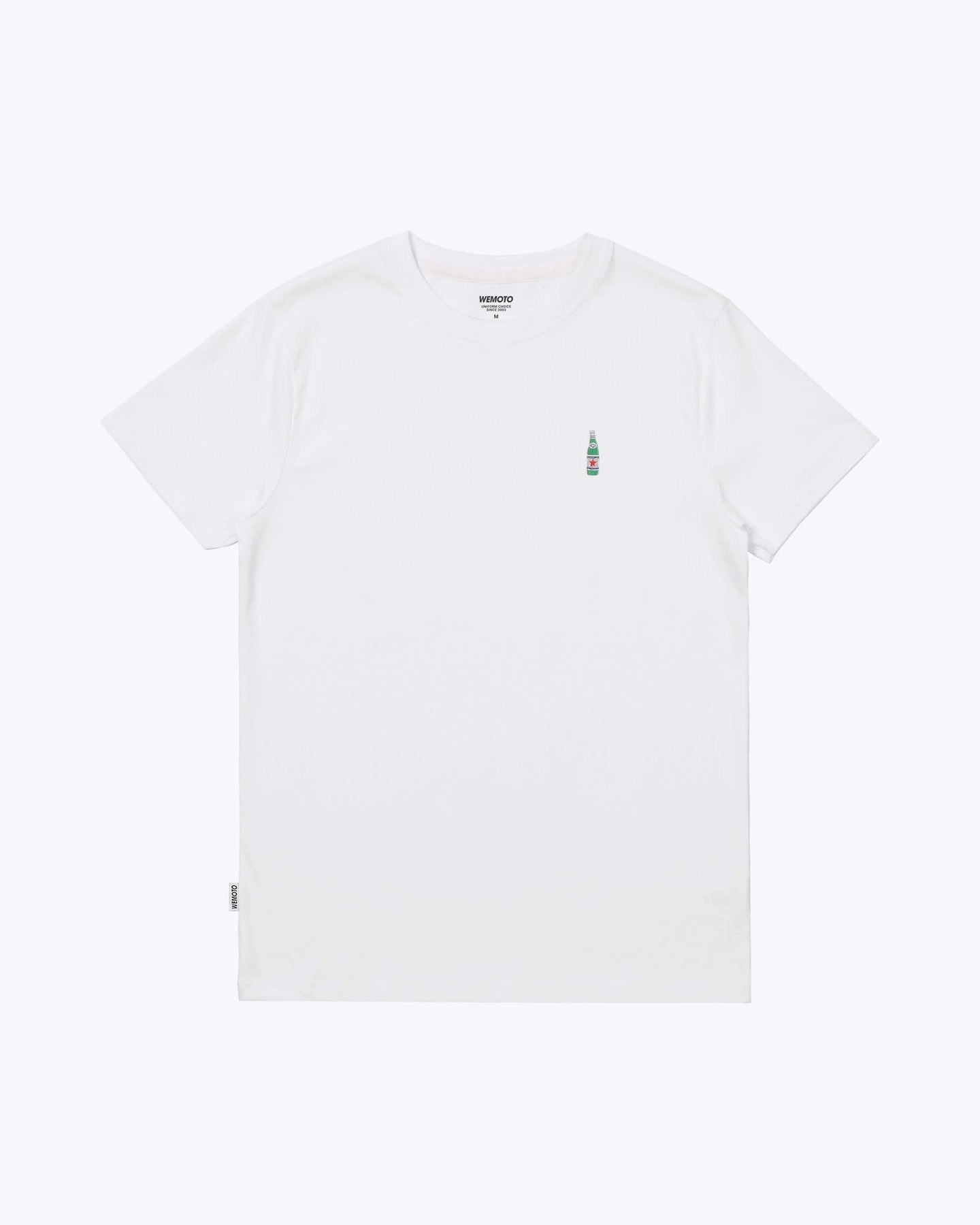 Wemoto Men's Bottle T-Shirt in White