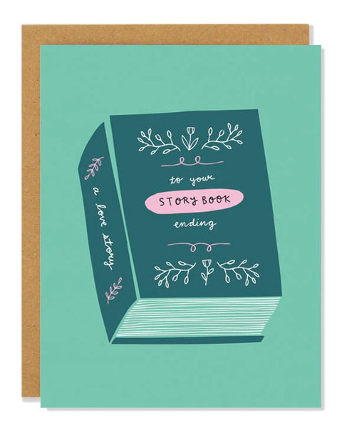 Badger & Burke Storybook Wedding Greeting Card