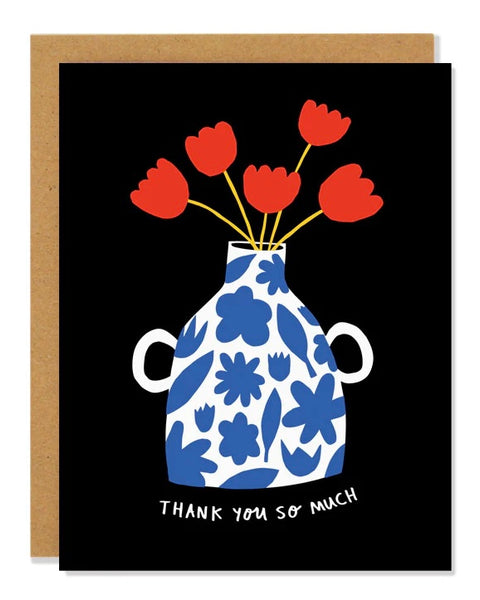 Badger & Burke Vase Thank You Card