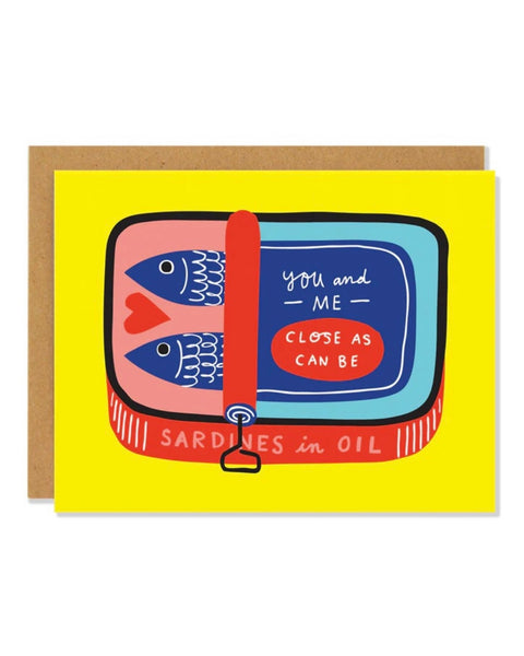 Badger & Burke Sardines Greeting Card