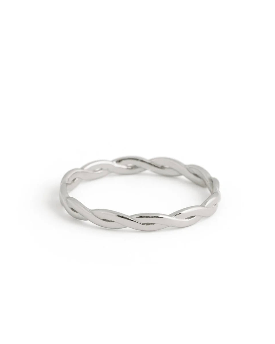 Twenty Compass Braided Ring