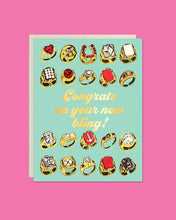 Load image into Gallery viewer, Lucky Goods Congrats New Bling Card
