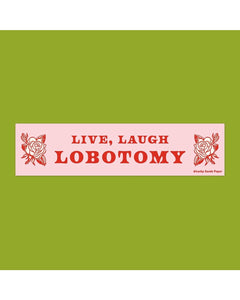 Lucky Goods Vinyl Bumper Sticker