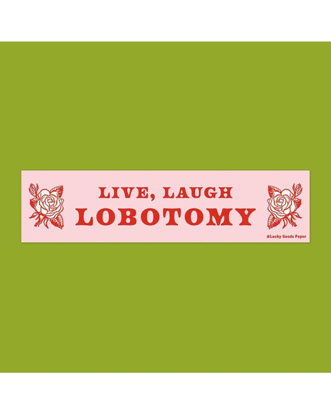 Lucky Goods Vinyl Bumper Sticker