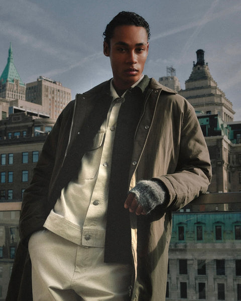 Minimum Men's William Coat in Sea Turtle