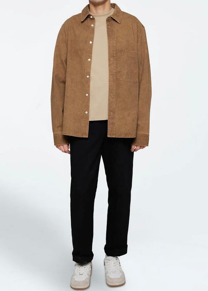 Minimum Men's Pedro Relax Shirt in Cashew