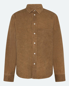 Minimum Men's Pedro Relax Shirt in Cashew