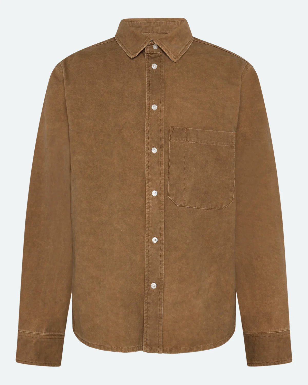 Minimum Men's Pedro Relax Shirt in Cashew