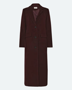 Minimum Women's Eloises Coat in Fudge