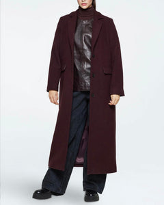 Minimum Women's Eloises Coat in Fudge