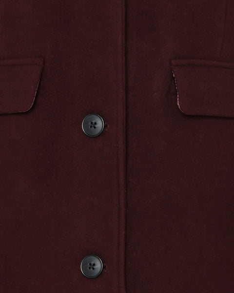 Minimum Women's Eloises Coat in Fudge