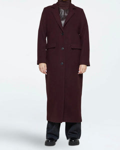 Minimum Women's Eloises Coat in Fudge